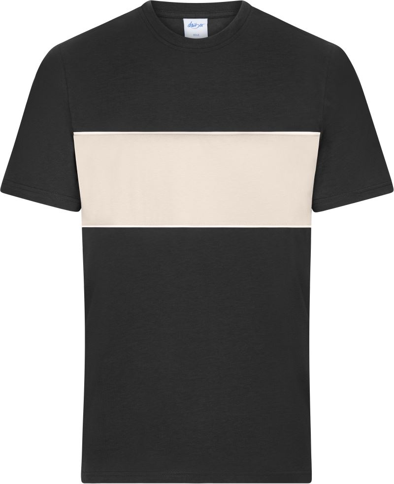 Bio T-Shirt "Colour-Block" Daiber | 8049