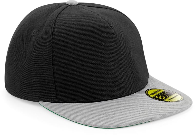 5 Panel Flatpeak Kappe Beechfield | B 660