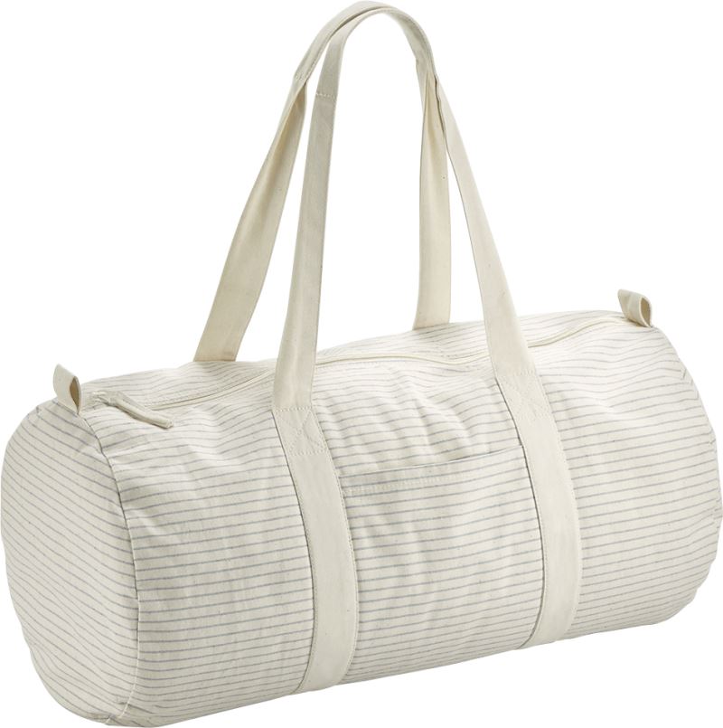 Bio-Baumwoll Tasche mit Streifen Westford Mill | W 258