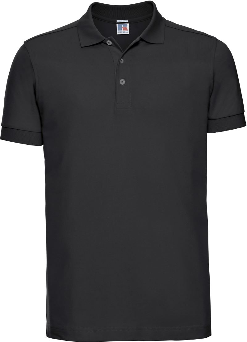 Herren Stretch Piqué Polo Russell | 566M