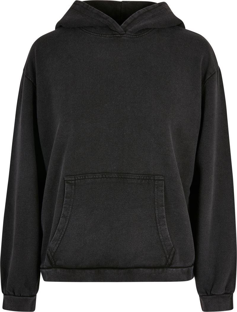 Damen Kapuzen Sweater "Acid Wash" Build your Brand | BY 194