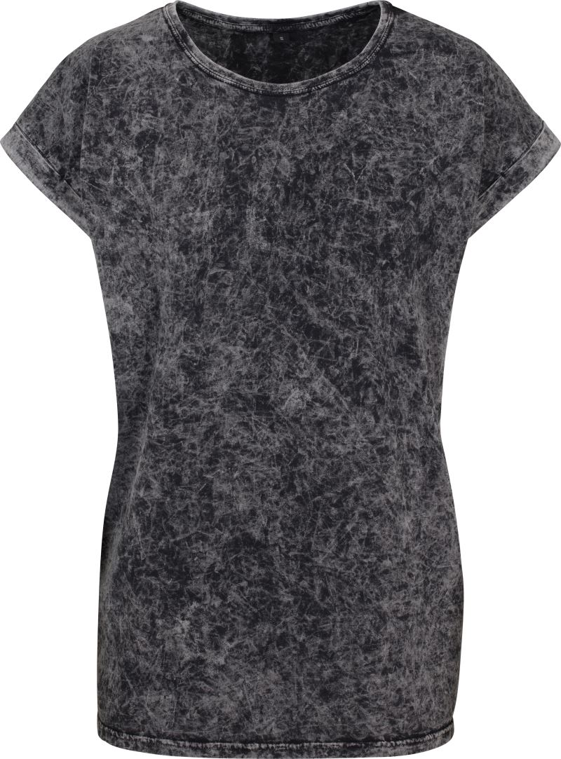 Damen T-Shirt "Acid Wash" Build your Brand | BY 053