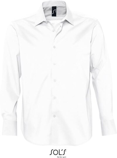 Stretch Hemd langarm SOL'S | Brighton