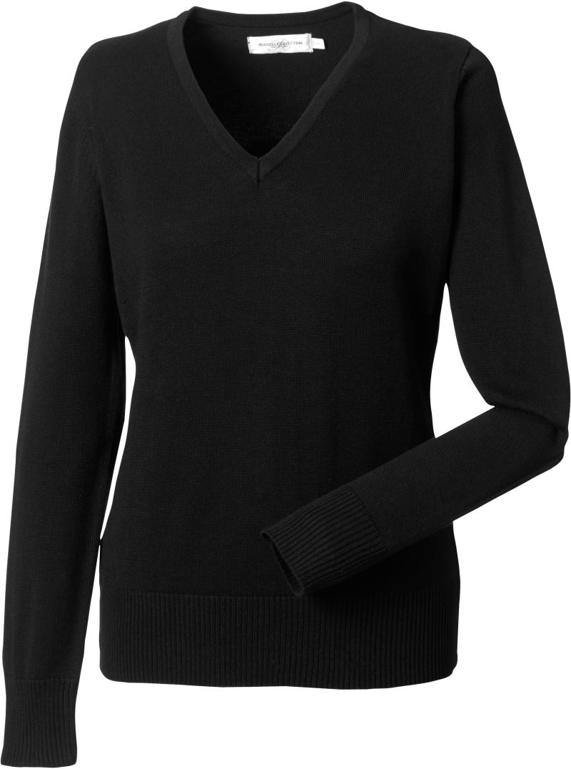 Damen V-Ausschnitt Strickpullover Russell | 710F Damen V-Ausschnitt Strickpullover Russell | 710F