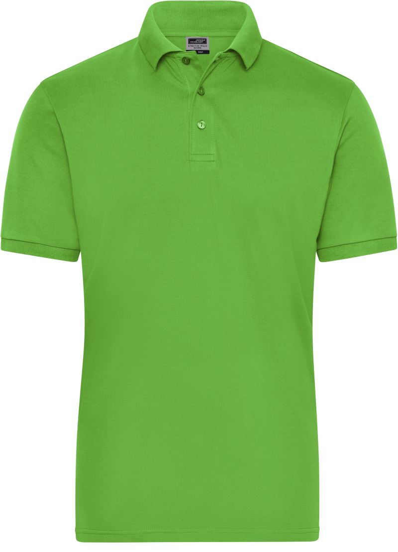 Herren Bio Workwear Stretch Polo - Solid Daiber | JN 1806