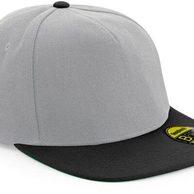 5 Panel Flatpeak Kappe Beechfield | B 660