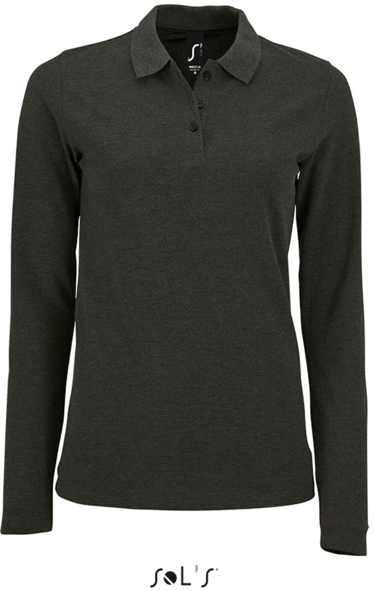 Damen Piqué Polo langarm SOL'S | Perfect LSL Women