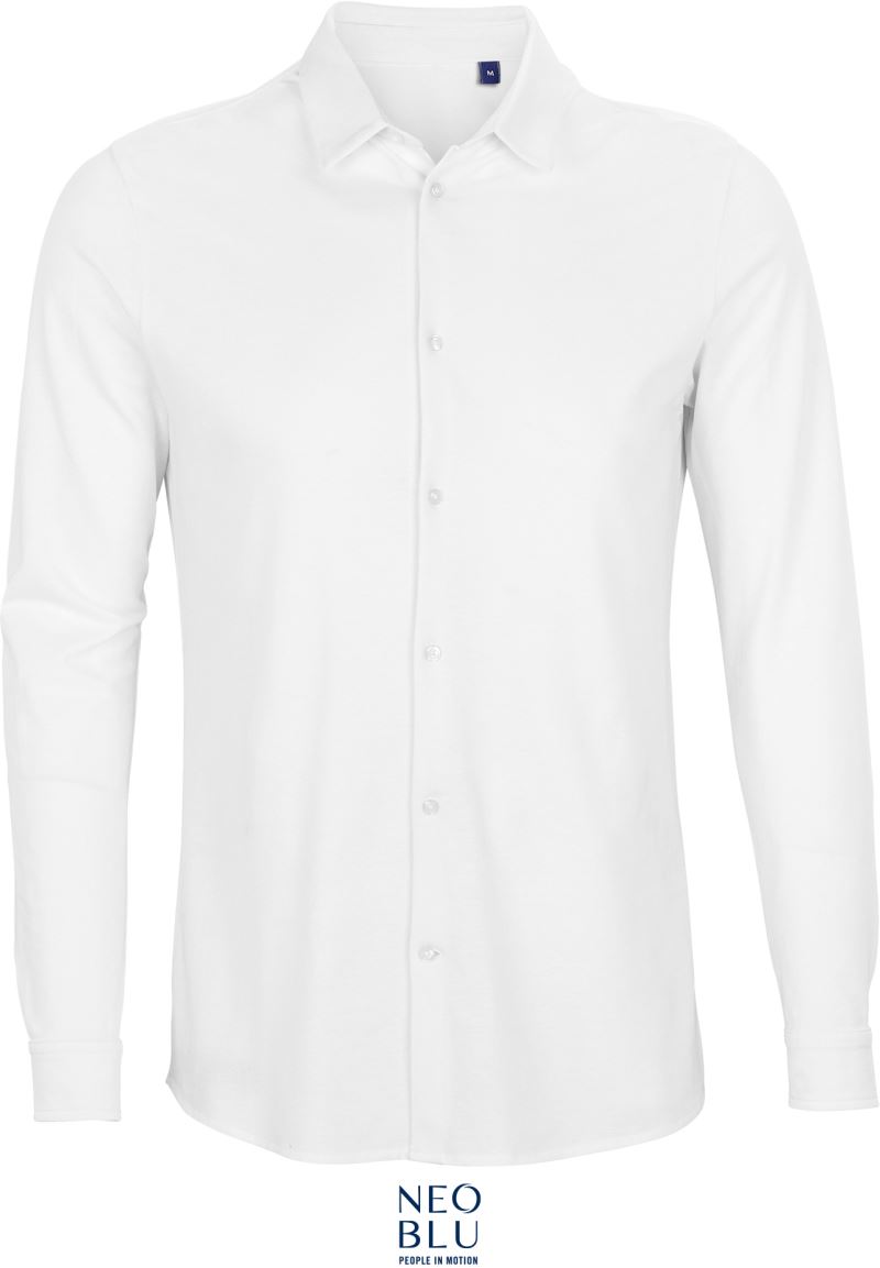 Piqué Hemd langarm NEOBLU | Basile Men