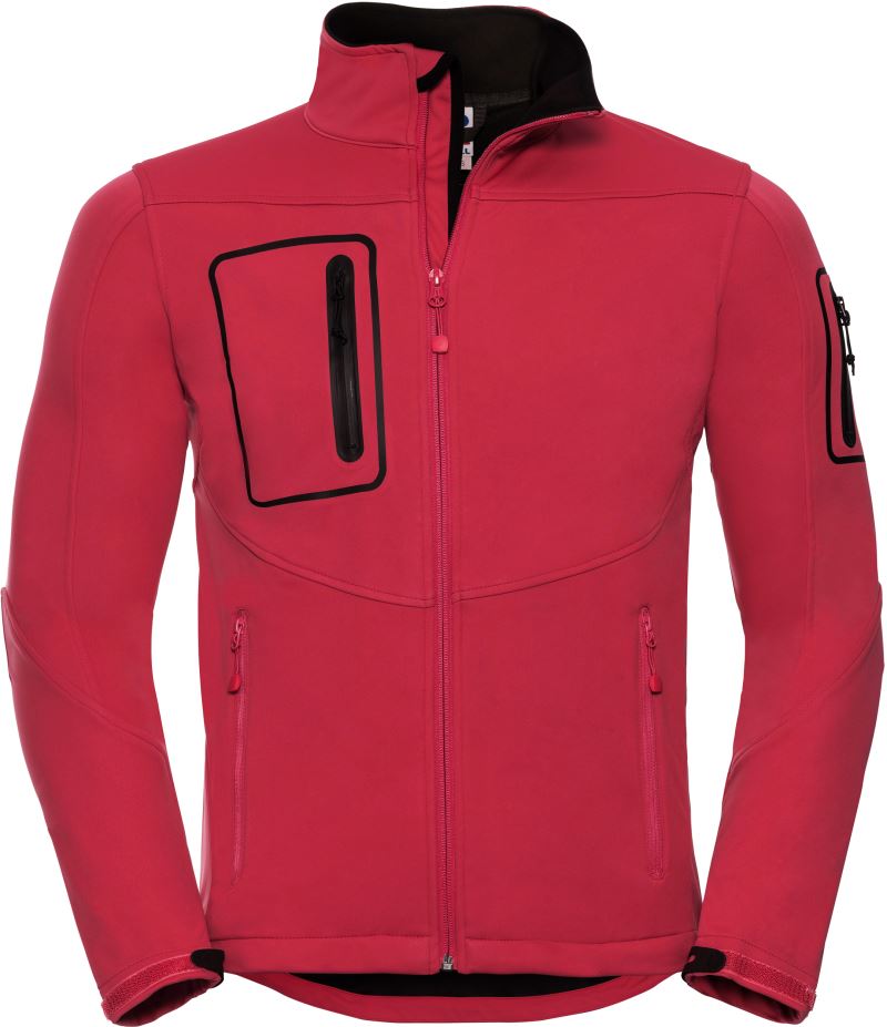 Herren 3-Lagen Sport Softshell Jacke Russell | 520M