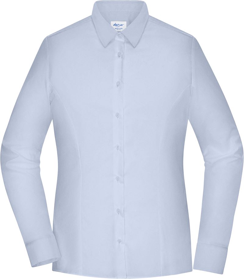 Popeline Slim Fit Bluse langarm Daiber | JN 1371