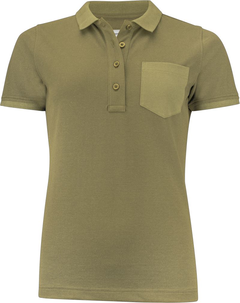Schweres Damen Piqué Polo "Two-Tone" James Harvest | Pinedale Polo Women