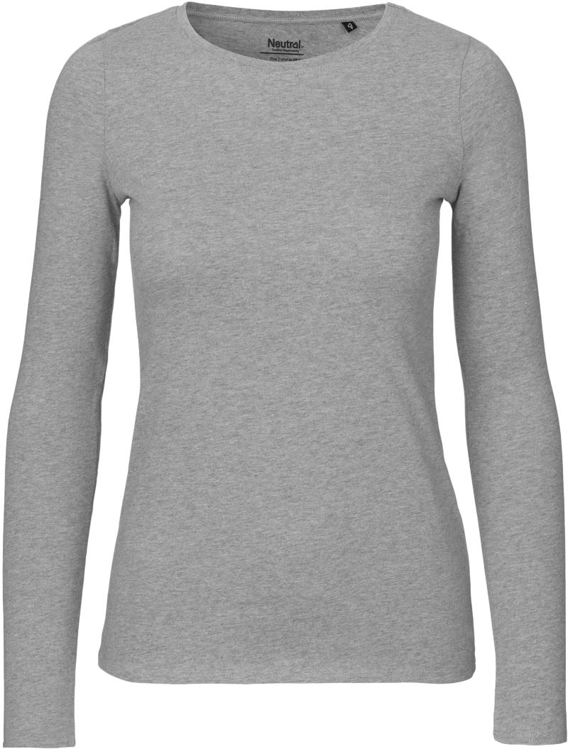 Damen T-Shirt langarm Neutral | O 81050
