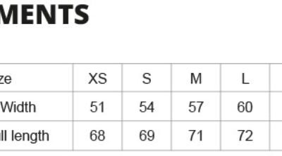 Bio Sweater mit 1/4 Zip Neutral | O 73701 Grössentabelle Bio Sweater mit 1/4 Zip Neutral | O 73701 Grössentabelle