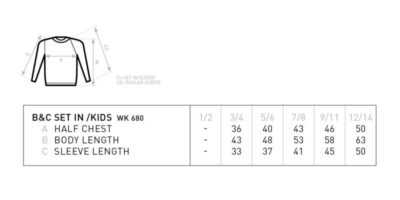 Kinder Sweater B&C | Set In /kids