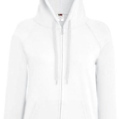 Damen Kapuzen Sweatjacke F.O.L. | Lady-Fit LW Hooded Sweat Jacket