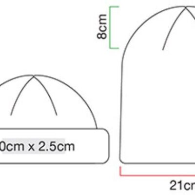 Fischermütze "Recycled" Beechfield | B 43R Grössentabelle