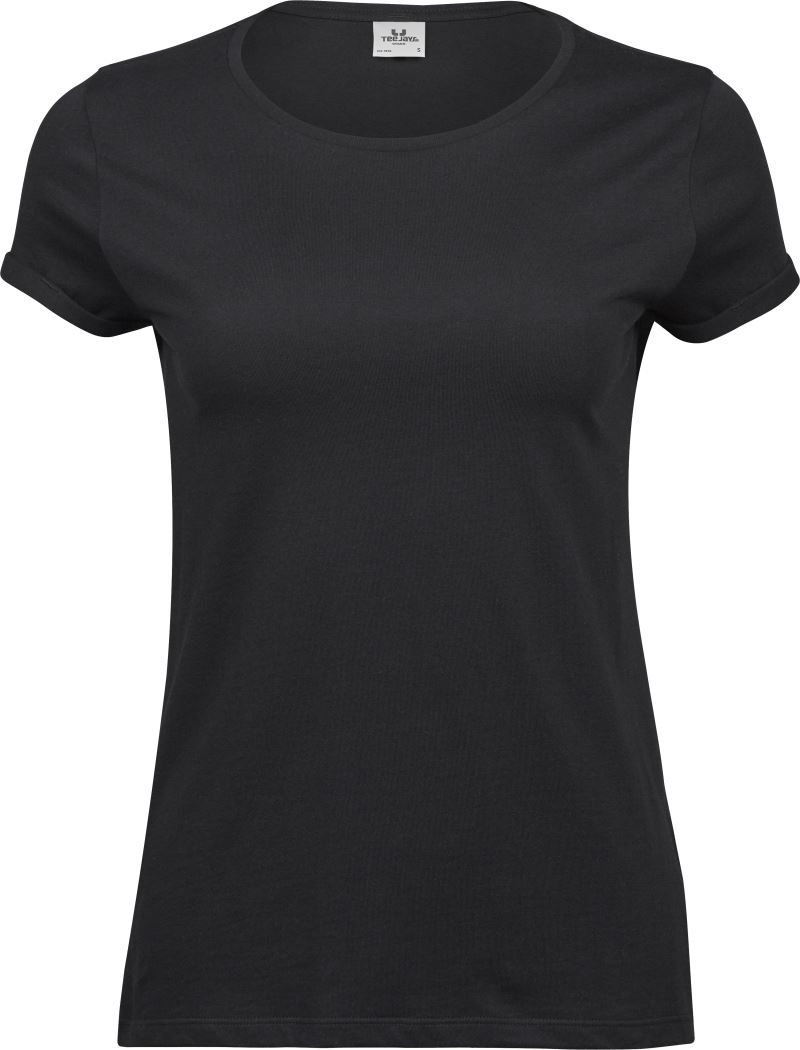 Damen T-Shirt mit Umschlag am Arm Tee Jays | TJ 5063