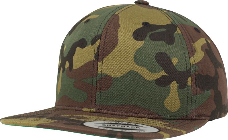 6 Panel Snapback Kappe "Camo" Flexfit | 6089CF/6089CV/6089TC