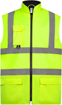 Hi-Vis Wattierter Bodywarmer Yoko | HV 005