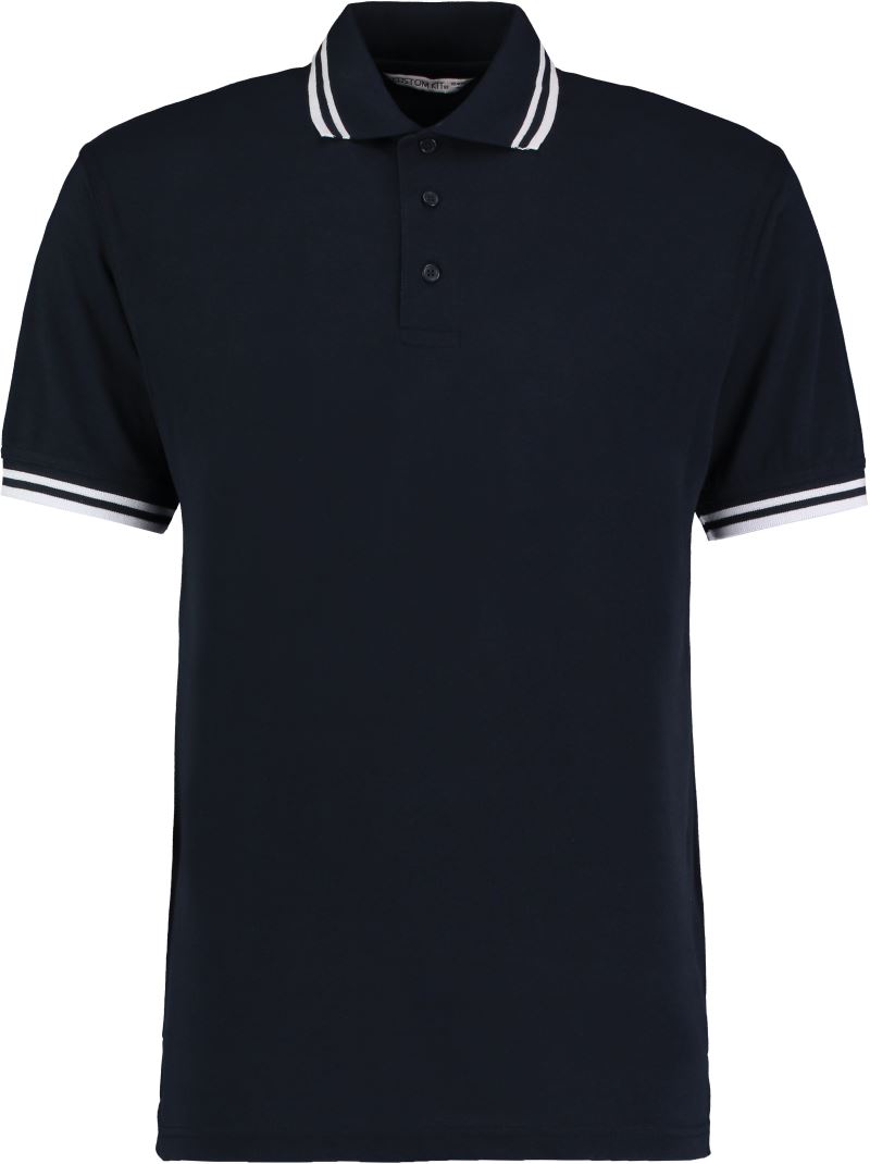 Herren Kontrast Piqué Polo Kustom Kit | KK 409
