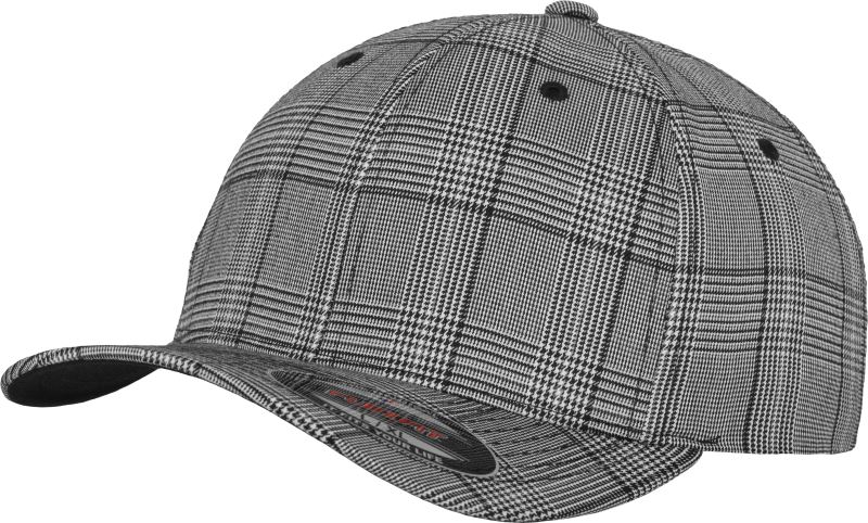 6 Panel Flexfit Glen Check Kappe Flexfit | 6196