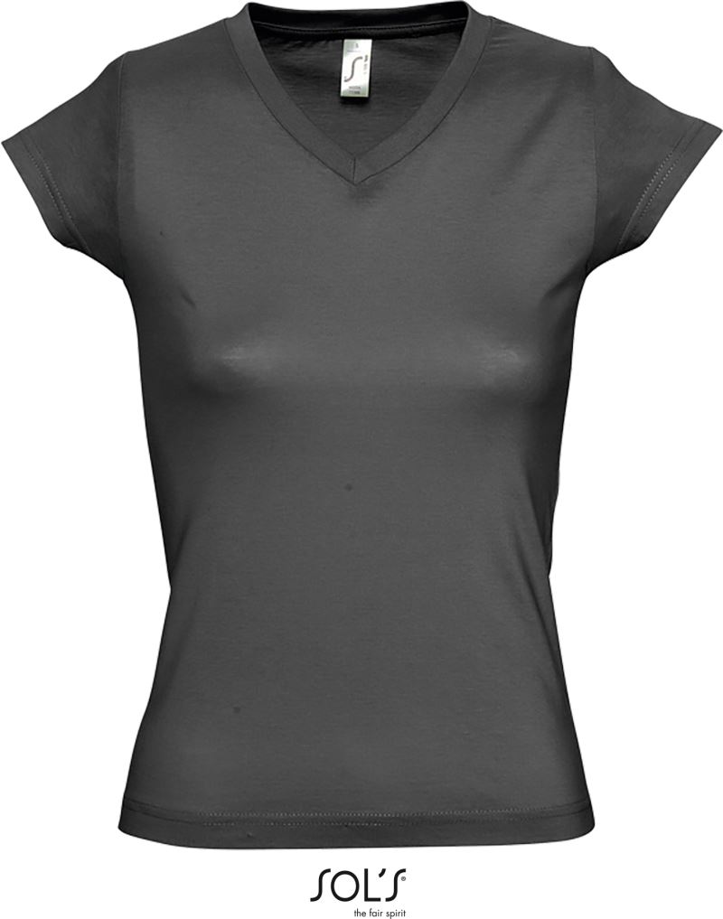 Damen V-Ausschnitt T-Shirt SOL'S | Moon