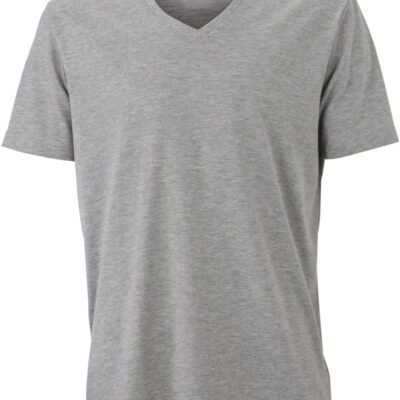 Herren V-Ausschnitt Melange T-Shirt Daiber | JN 974