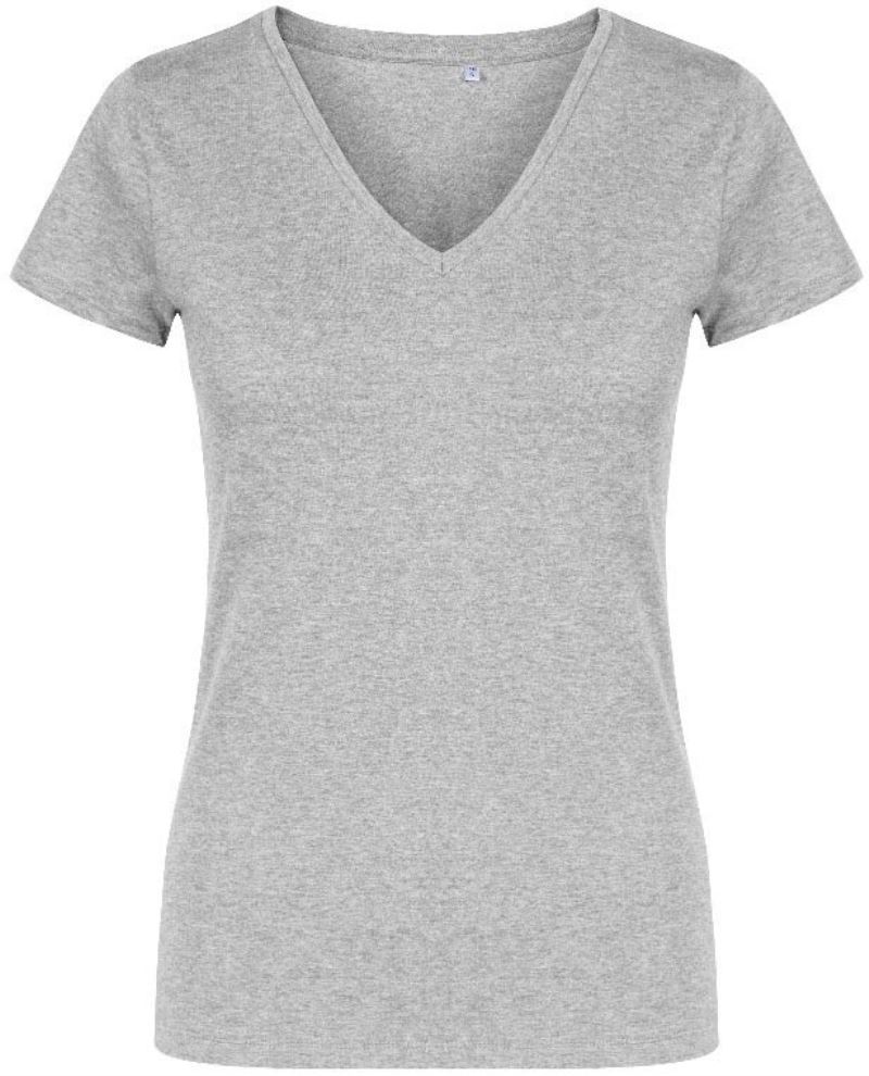 Damen X.O V-Ausschnitt T-Shirt Promodoro | 1525