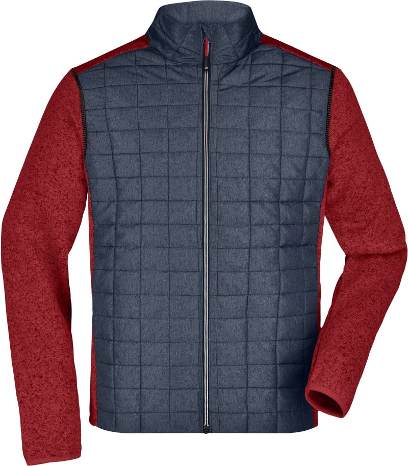 Herren Strick Hybrid Jacke Daiber | JN 742