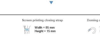 Transparenter Automatik Stockschirm Fare | 7112 Grössentabelle