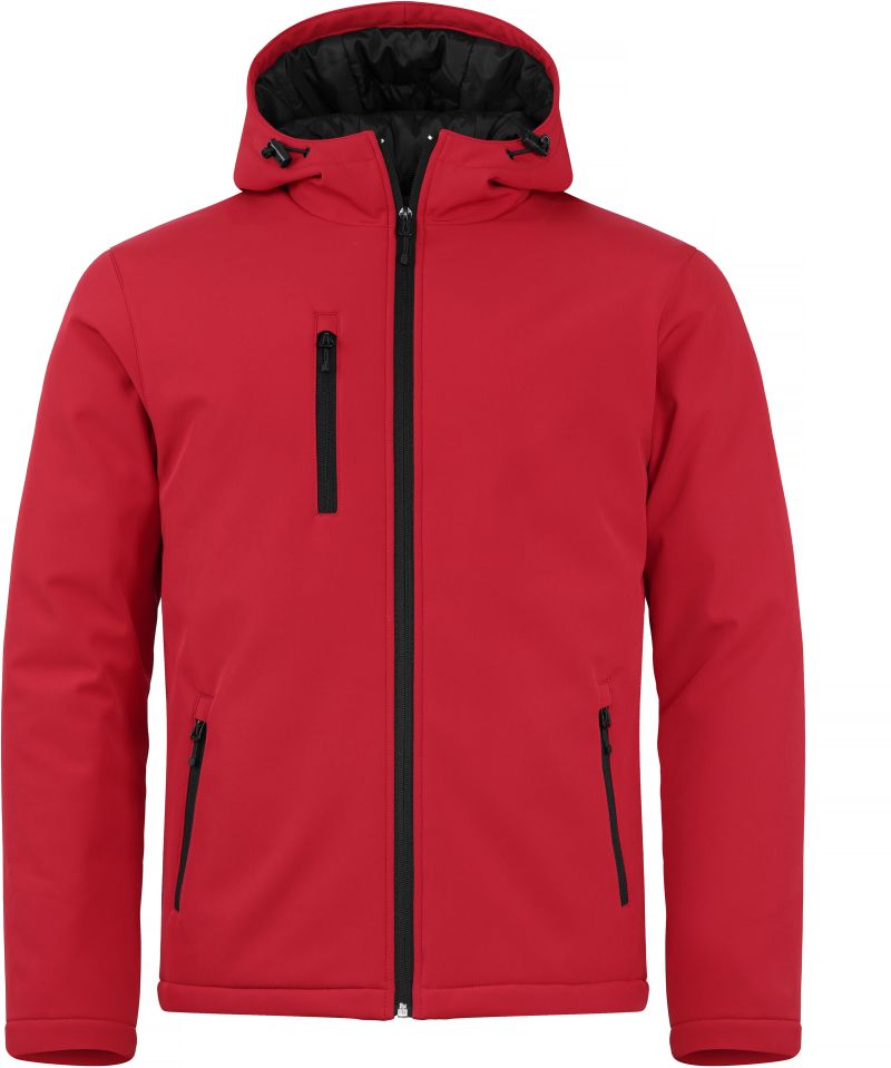 Wattierte Herren Kapuzen Softshell Jacke Clique | Padded Hooded Softshell Men