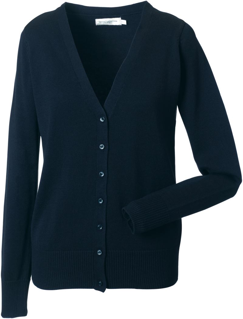 Damen V-Ausschnitt Strickjacke Russell | 715F