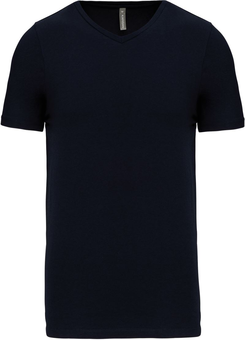 Herren V-Ausschnitt Stretch T-Shirt Kariban | K 3014