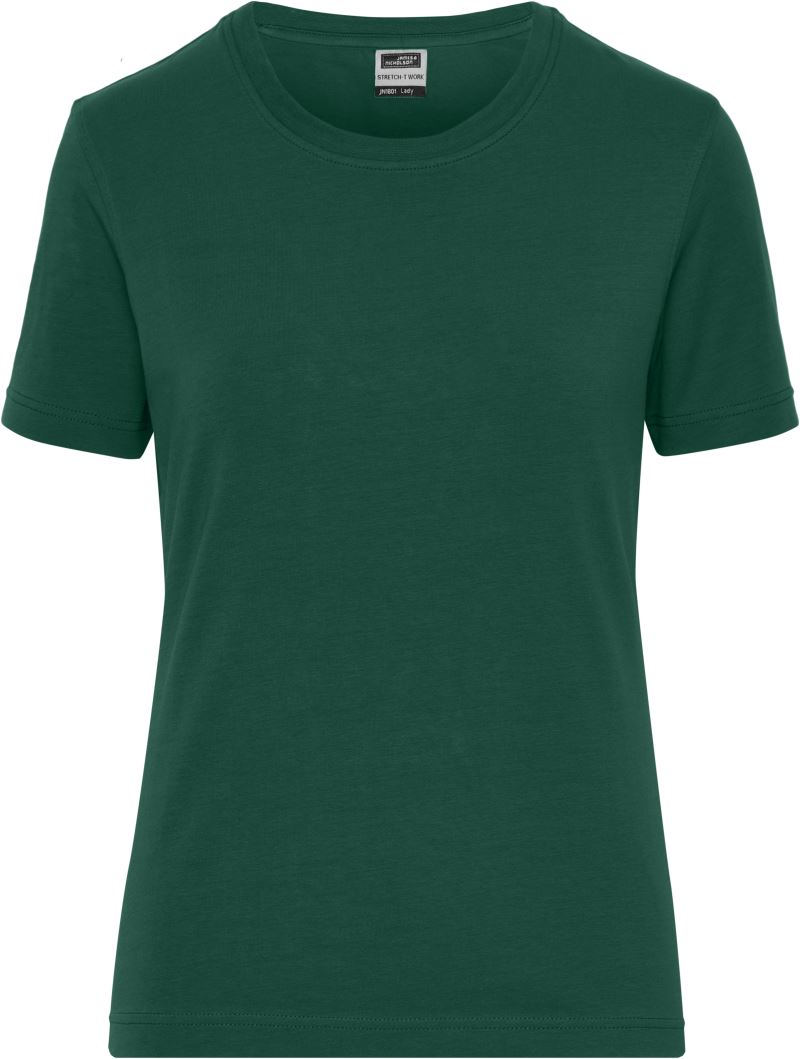 Damen Bio Workwear Stretch T-Shirt - Solid Daiber | JN 1801