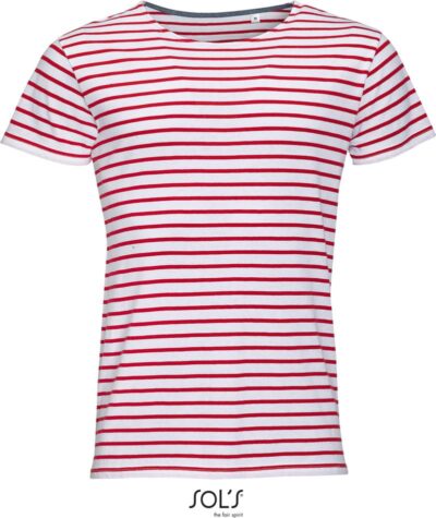 Herren T-Shirt gestreift SOL'S | Miles Men