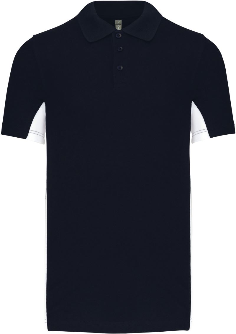 2-farbiges Piqué Polo "Flag" Kariban | K 232