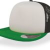 5 Panel Mesh Kappe mit flachem Schild Atlantis | Snap 90s