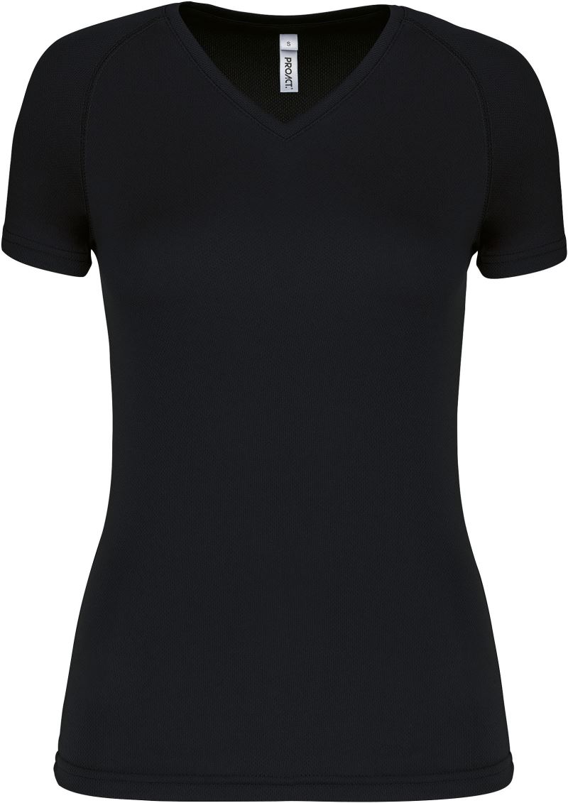 Damen V-Ausschnitt Sport Shirt Kariban ProAct | PA 477
