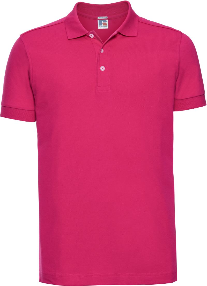 Herren Stretch Piqué Polo Russell | 566M