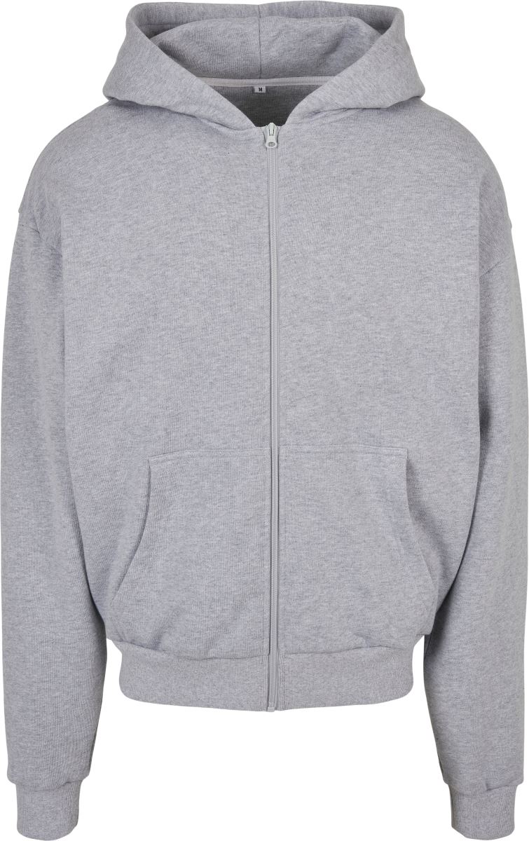 Schwere Kapuzen Sweatjacke "Ultra Heavy" Build your Brand | BY 192