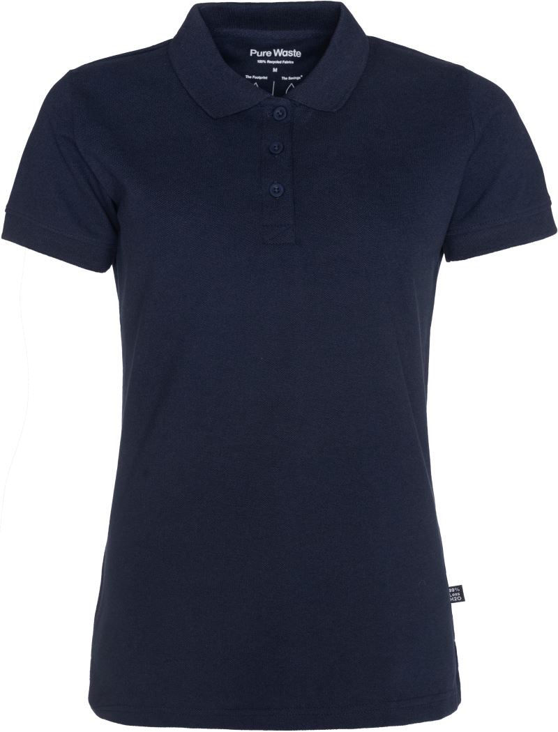 Schweres Damen Piqué Polo Pure Waste | PQW