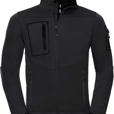 Herren 3-Lagen Sport Softshell Jacke Russell | 520M Herren 3-Lagen Sport Softshell Jacke Russell | 520M