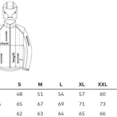 Damen Winter Softshell Jacke Promodoro | 7865 Grössentabelle Damen Winter Softshell Jacke Promodoro | 7865 Grössentabelle