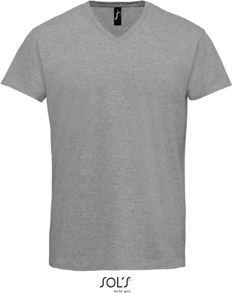 Schweres Herren V-Ausschnitt T-Shirt SOL'S | Imperial V Men