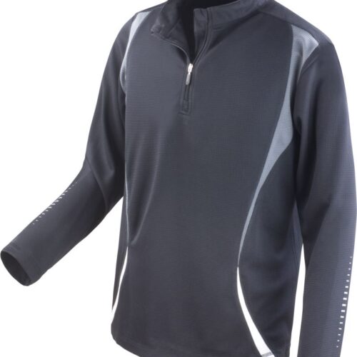 Trainings Top mit "1/4" Zip langarm Spiro | S 178X