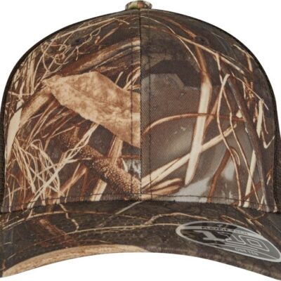 6 Panel Trucker Kappe "Realtree Camo" Flexfit | 110MRC