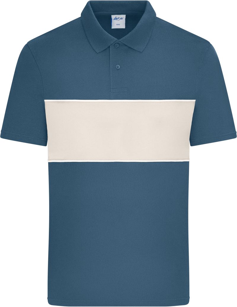Bio Polo "Colour-Block" Daiber | 8050