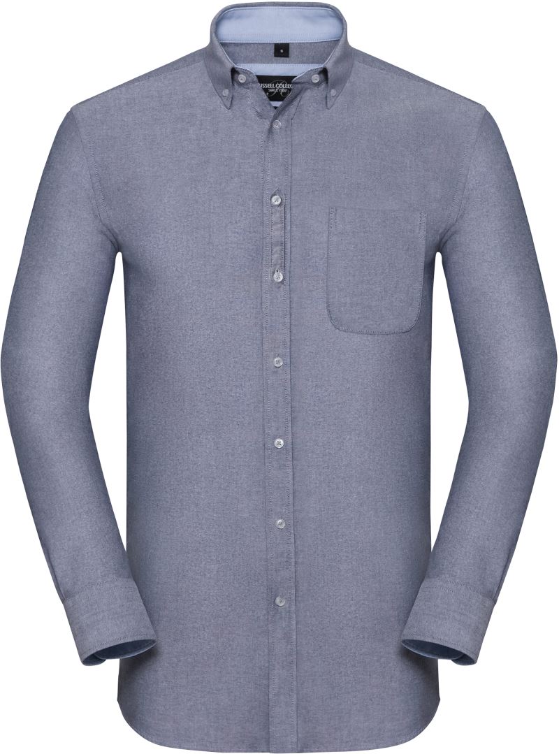 Washed Oxford Hemd langarm Russell | 920M
