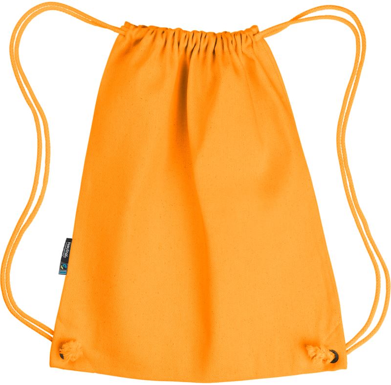 Bio Fairtrade Twill Turnbeutel Neutral | O 90020