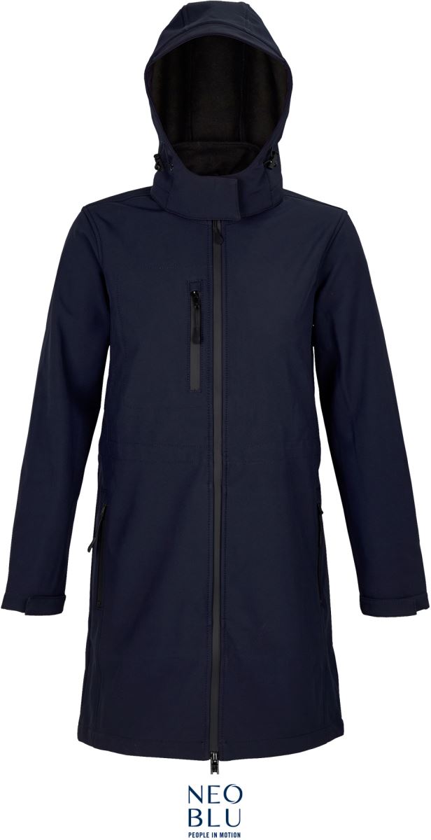 Damen 3-Lagen Softshell Mantel NEOBLU | Achille Women